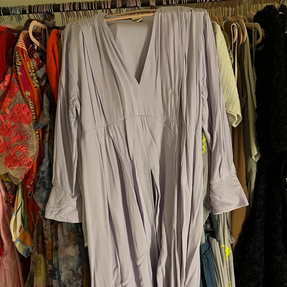 Lavender H&M Viscose Dress